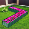 Metal Raised Bed Vegetable Flower Planter Outdoor Garden Growing Box Landscape