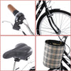 Men Women Unisex 26" Commuter Bike 7-Speed Cruiser Bicycle with Basket Black
