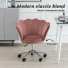 Velvet Office Chair Adjustable Ergonomic Desk Chair Swivel Computer Armchair