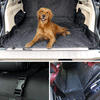 Car Rear Back Seat Cover Pet Dog Cat Protector Waterproof Hammock Mat Seatbelt