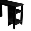 Panana L-Shaped Corner Computer Desk Study Table Office Workstation Bookshelf