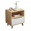 Single/Pair Bedroom Bedside Tables Cabinets Nightstand with 1 Drawer White