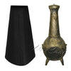 Waterproof BBQ Chiminea Cover Garden Large Chimnea Fire Pit Protector Outdoor