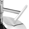 Luxury Crushed Velvet Fabric Bar Stool Knocker Button Back Gas Lift Barstool
