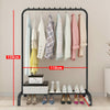 Heavy Duty Metal Clothes Rail Hanging Rack Garment Display Stand Storage Shelf