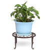 4pcs Plant Pot Stand Flower Display Shelf Garden Balcony Outdoor Indoor Bronze
