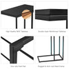 Sofa Side Table C-Shaped Coffee Snack Table Laptop Stand Over Bed End Table