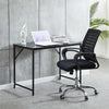 Black Computer Desk Study PC Table Writing Gaming Table Workstation Office Home