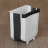 Wall Mounted Folding Waste Bin Kitchen Cabinet Door Cupboard Hanging Trash Can