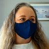 LARGE Face Mask TRIPLE Layer Cotton Shaped Reusable Washable with POCKET