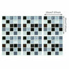 Large Quality Kitchen Bathroom Tile Mosaic Sticker Self-adhesive Home Wall Decor