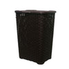 Large Laundry Basket Washing Clothes Storage Hamper Rattan Basket with Lid 60L