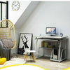 Computer Desk Study PC Writing Table Home Office Workstation Shelf Furniture UK