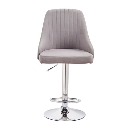 1x Breakfast Bar Stools Swivel Gas Lift Kitchen High Chair Counter Pub Bistro UK