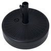45cm Garden Umbrella Stand 17L Fillable Outdoor Parasol Base for Sand or Water