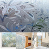 Frosted Window Film Privacy Etched Glass Sticky Back PVC Glass Tint Bath Sticker