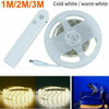 Battery LED Strip Light PIR Motion Sensor Lights Stairs Hallway Bed Cabinet Lamp