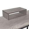Light Grey L Shaped Desk Working Gaming Computer Corner Table with Storage Shelf