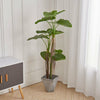 Artificial Alocasia Tree Plant Pot Home Office Exotic Tropical Decor Realistic
