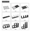 Bookcase Storage Shelf Corner Unit Cube 3 Tier Strong Shelving Home Office