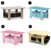 Furinno Andrey Coffee Table with Bin Drawer Living Room Furniture with Storage