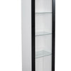 High Gloss Fronts and Matt Body Cabinet Display Sideboard Cupboard RGB LED Unit
