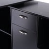 Dual-use Adjustable Large L-Shaped Computer Desk Laptop Workstation