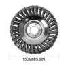 6" Trimmer Head Grass Strimmer Steel Wire Wheel Mower Weed Brush Cutter Outdoor