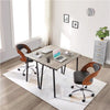 Computer Desk Modern PC Laptop Table Study Desk Workstation for Home Office Gray
