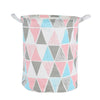 Washing Dirty Clothes Laundry Basket Canvas Baby Toy Hamper Bin Storage Bag Box