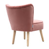 Upholstered Velvet Dressing Table Makeup Stool Small Sofa Scalloped Dining Chair