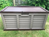 Starplast Outdoor Garden Storage Chest Cushion Box Waterproof 440L Sit On Lid