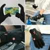 Mens Winter Warm Windproof Waterproof Anti-slip Thermal Touch Screen Ski Gloves