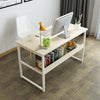 Home Computer Office PC Desk Writing Table Workstation Wood Bookshelf Furniture