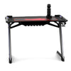 Ergonomic Racing Computer Desk Gaming Desk E-sports Table w/ RGB Light & Holder