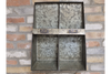 Industrial Vintage Style Cupboard Cabinet 4 Pigeon Hole Wall Storage Metal Shelf