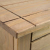 Sideboard 2 Door 2 Drawer Solid Waxed Pine Rustic Storage Furniture Unit