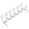 100x Display Looped Peg board Hooks Fits Retail Shop Board Hanging Hanger