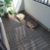 11pcs Interlocking Decking Tile Balcony Patio Garden Flooring Mat 1m² Coverage