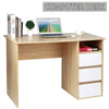 Computer Desk 4 Drawers Wooden PC Laptop Dressing Table Home Office Study