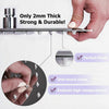12Inch Large Square Shower Head Powerful Energy Bath Heads Chrome Water Saving
