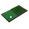 Golf Double Swing Pad Rubber Sole Golf Practice Hitting Mats Simulation Lawn