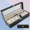 6 Grids Watch Display Storage Box Jewelry Collection Case Gift Organiser Holder