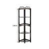 5 Tiers Corner Shelf Unit Storage Bookcase Display Stand Ladder Rack Living Room