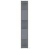 Book Cabinet Room Divider Bookcase Storage Display Corner Rack Wooden Furniture