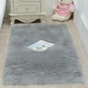 Large Faux Fur Sheepskin Rug Fluffy Mat Room Sofa Bed Hairy Shaggy Floor Carpet