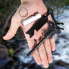6-in-1 Magnesium Fire Strater Steel Flint Camping Survival Stick Lighter Stick