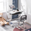 Kids Study Table and Chair Set Children's Homework Art Activity Desk Adjustable