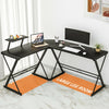Maxzzz L Shaped Corner Desk With Storage Shelves Home Office Desk Gaming Table