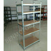 HEAVY DUTY 5 TIER METAL GARAGE SHELVING UNIT STORAGE RACKING SHELVES WAREHOUSE